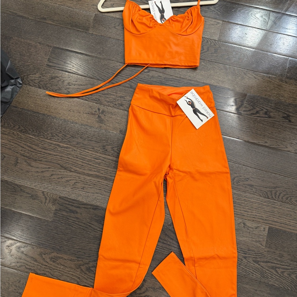 Orange Two-Piece Set
